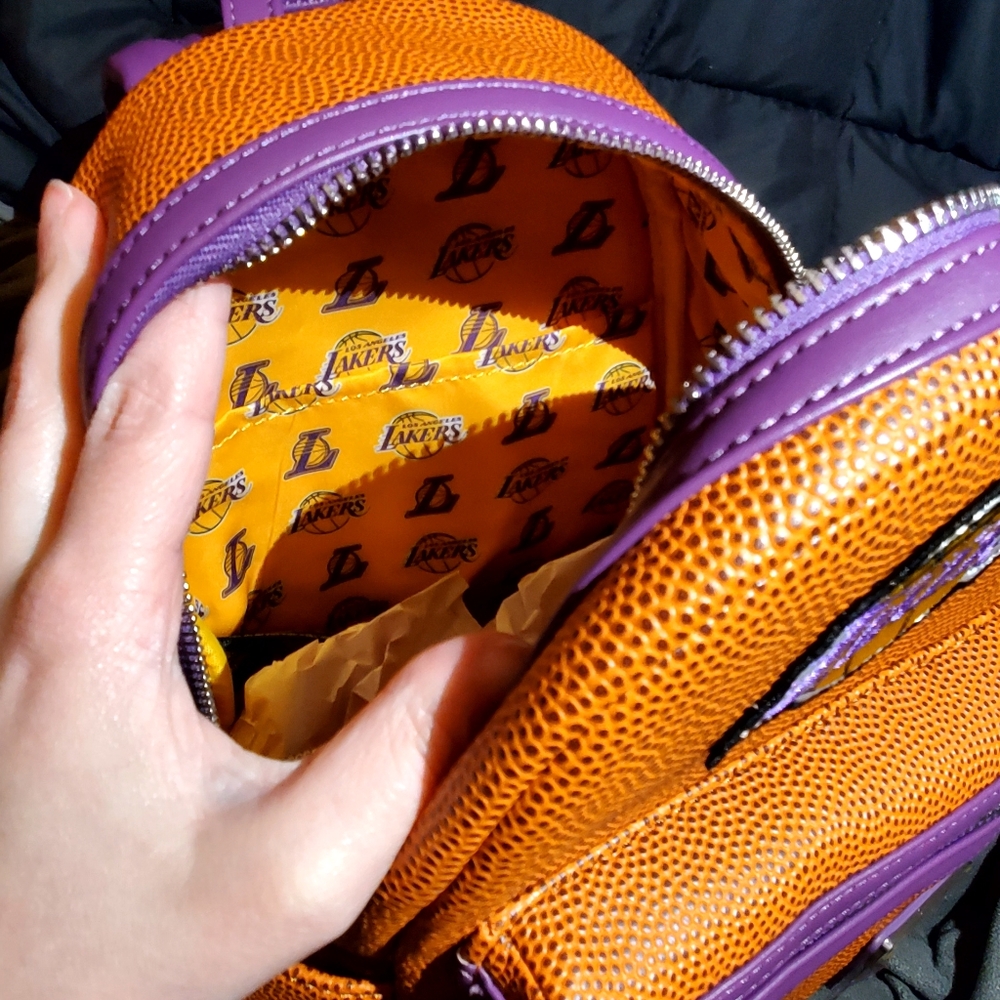 LA Lakers Loungefly backpack